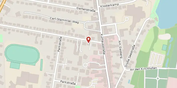 Karte der Umgebung von Lindenstraße 1 f, 23795 Bad Segeberg