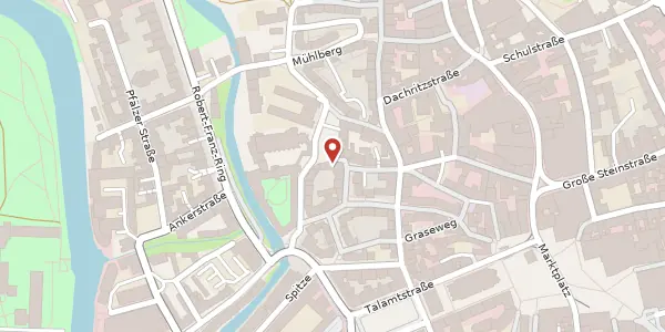 Karte der Umgebung von Domplatz 1, 06108 Halle (Saale)