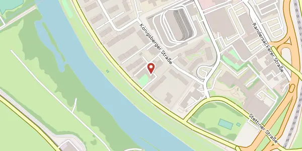 Karte der Umgebung von Königsberger Str. 30, 97072 Würzburg