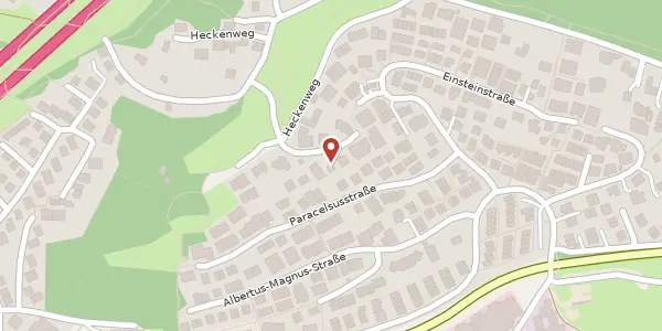 Karte der Umgebung von Heckenweg 52, 71229 Leonberg