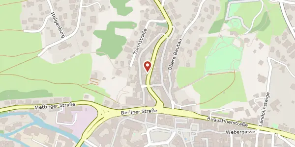 Karte der Umgebung von Geiselbachstraße 19, 73728 Esslingen