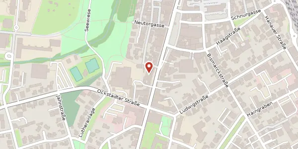 Karte der Umgebung von Kaiserstraße 133, 61169 Friedberg