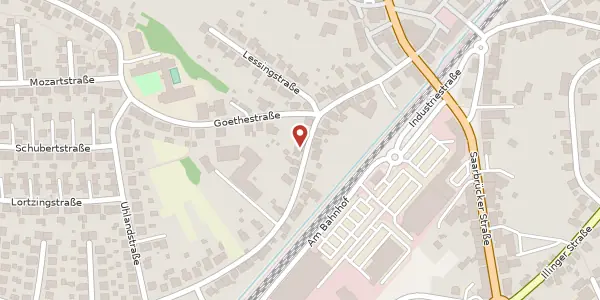 Karte der Umgebung von Schillerstraße 16, 66265 Heusweiler