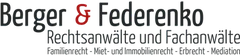 Logo der Kanzlei Kanzlei Berger & Federenko