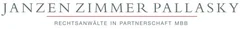 Logo der Kanzlei Janzen Zimmer Pallasky Rechtsanwälte in Partnerschaft mbB
