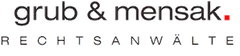 Logo der Kanzlei grub & mensak Rechtsanwälte