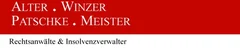 Logo der Kanzlei Alter Winzer Patschke Meister Rechtsanwälte Partnerschaft