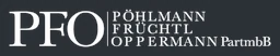 Logo der Kanzlei PFO Pöhlmann Früchtl Oppermann PartmbB