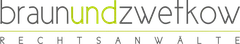 Logo der Kanzlei Braun & Zwetkow Rechtsanwälte