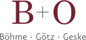 Logo der Kanzlei B+O Böhme Götz Geske