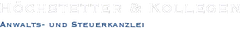 Logo der Kanzlei Höchstetter & Kollegen