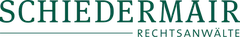 Logo der Kanzlei SCHIEDERMAIR RECHTSANWÄLTE PartG von Rechtsanwälten und Steuerberatern mbB